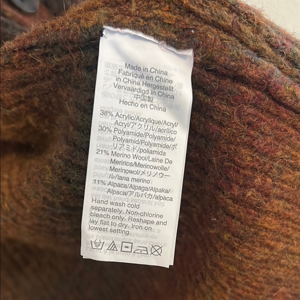 Madewell Brown Multi Ribbed Button-Front Cardigan - image 3